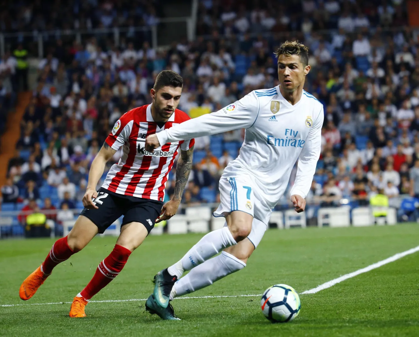 Cristiano Ronaldo i Unai Nunez