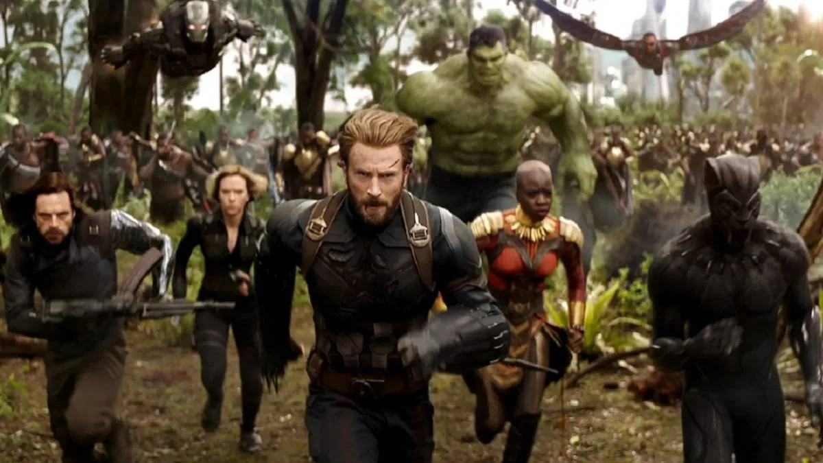 Kadr z filmu "Avengers: Wojna bez granic"