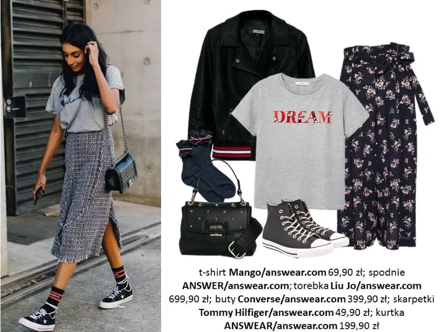 T-shirty z napisami - nie obejdziesz się bez nich tego lata. STYLIZACJE