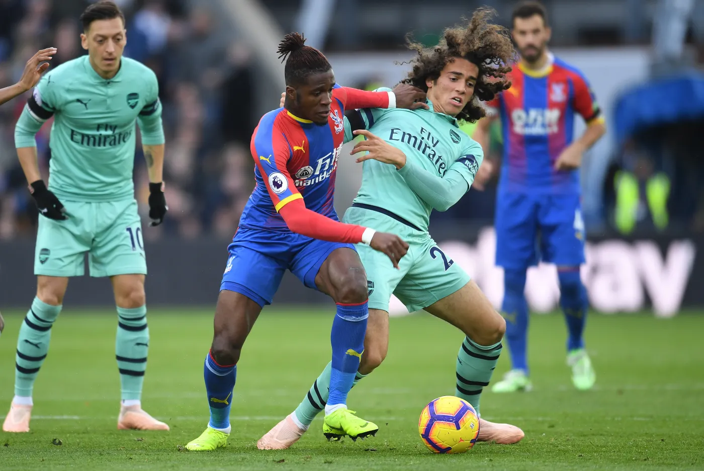 Wilfried Zaha i Matteo Guendouzi