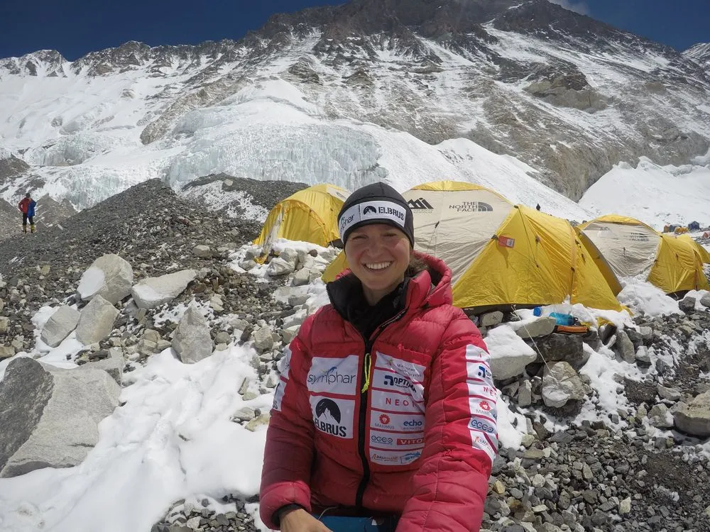 Miłka Raulin w drodze na Mount Everest