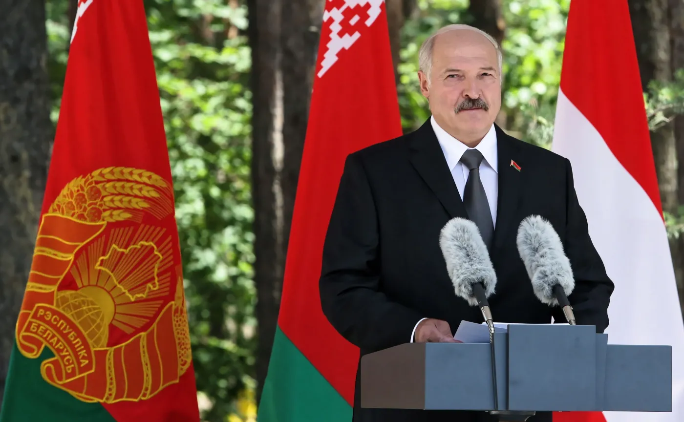 Prezydent Białorusi Alaksandr Łukaszenka