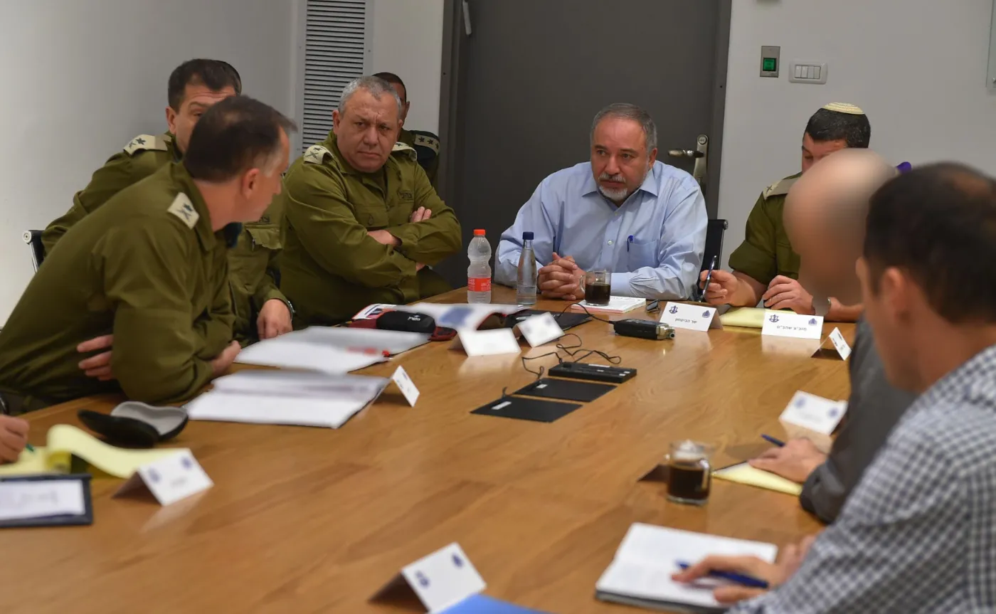 minister obrony Avigdor Lieberman