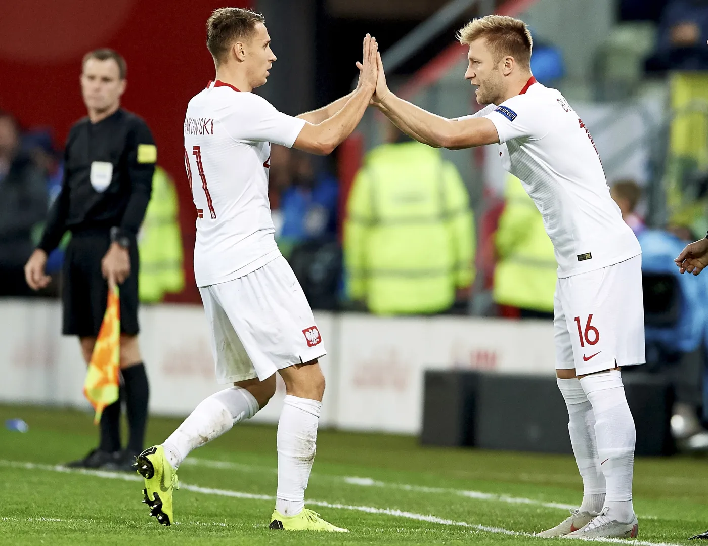 Przemysław Frankowski (L) i Jakub Błaszczykowski (P)