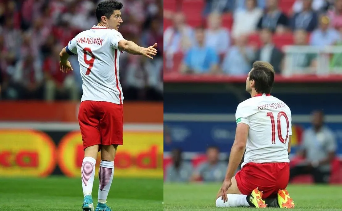 Robert Lewandowski i Grzegorz Krychowiak