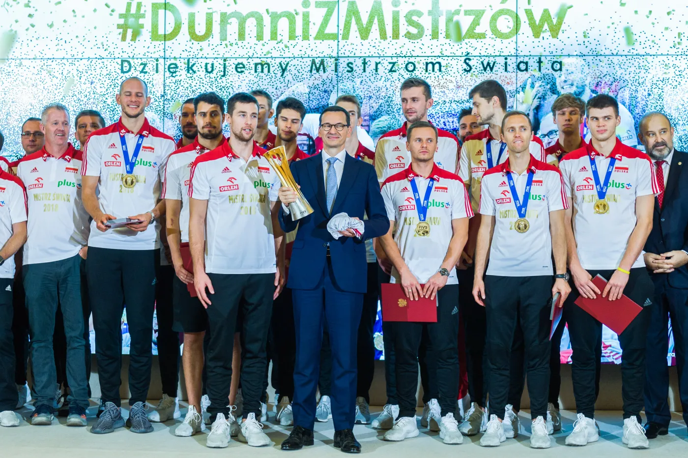 Polscy siatkarze wciąż nie otrzymali pieniędzy, które obiecał im premier Mateusz Morawiecki