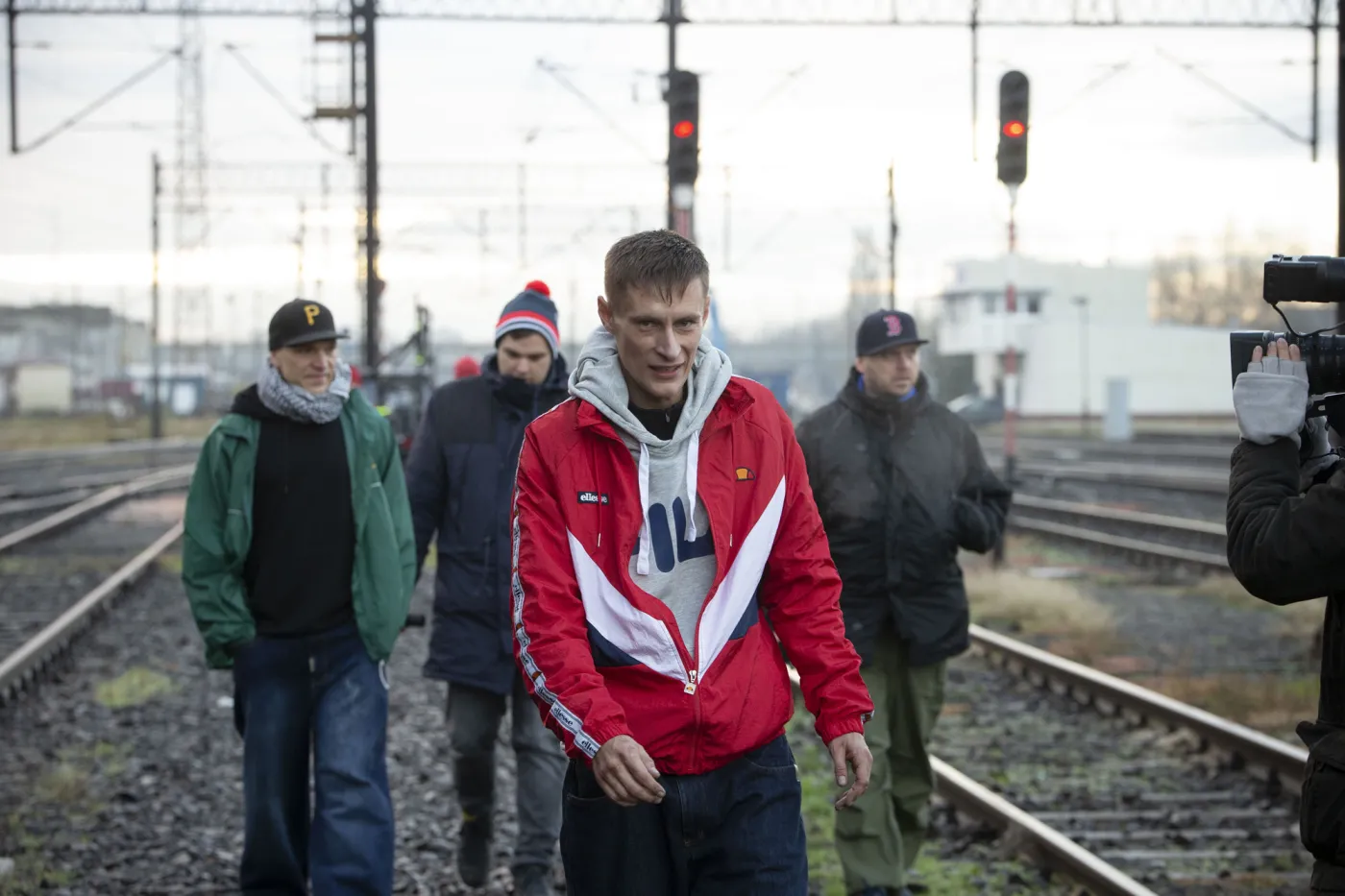 Kali na planie filmu "Proceder"; Fot. Tomasz Ozdoba - Global Studio