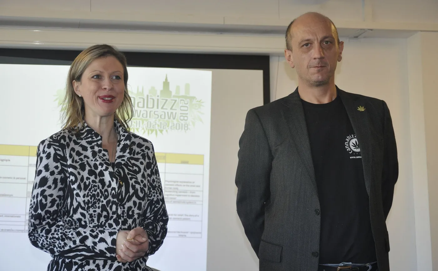 Magdalena Napierała i Emanuel Kotzian, współorganizatorzy targów
