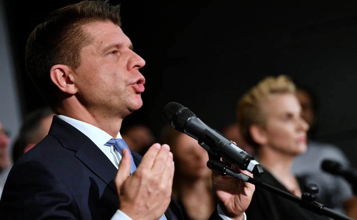 Ryszard Petru i Joanna Scheuring-Wielgus