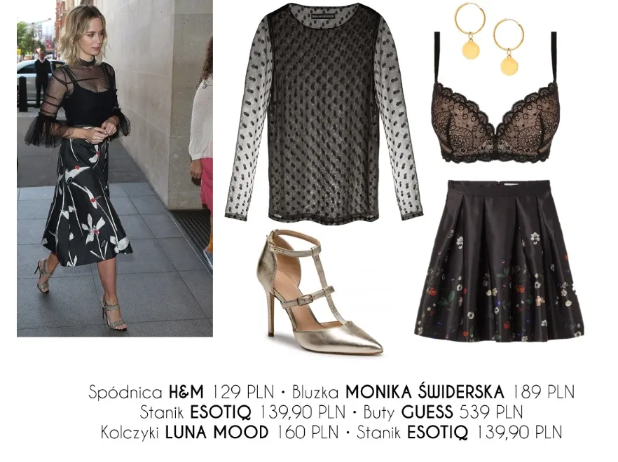 STYLIZACJE inspirowane Emily Blunt