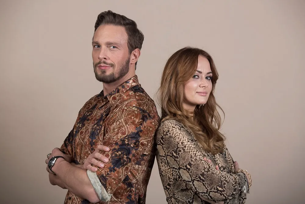 Ania Rusowicz i Sławek Uniatowski