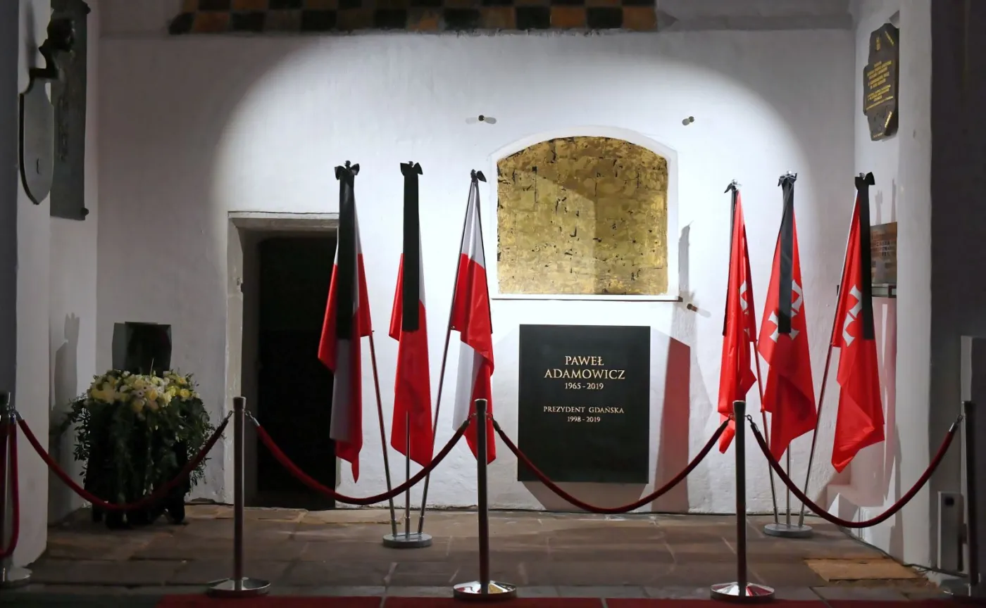 Miejsce, gdzie zostanie pochowana urna z prochami prezydenta Gdańska Pawła Adamowicza, w kaplicy świętego Marcina w Bazylice Mariackiej
