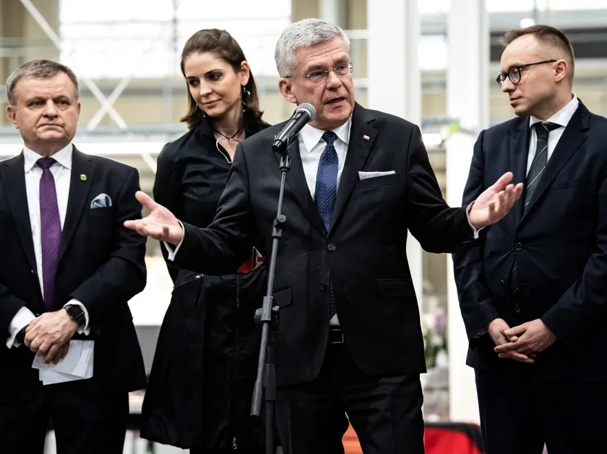 Joanna Mucha; Stanisław Karczewski