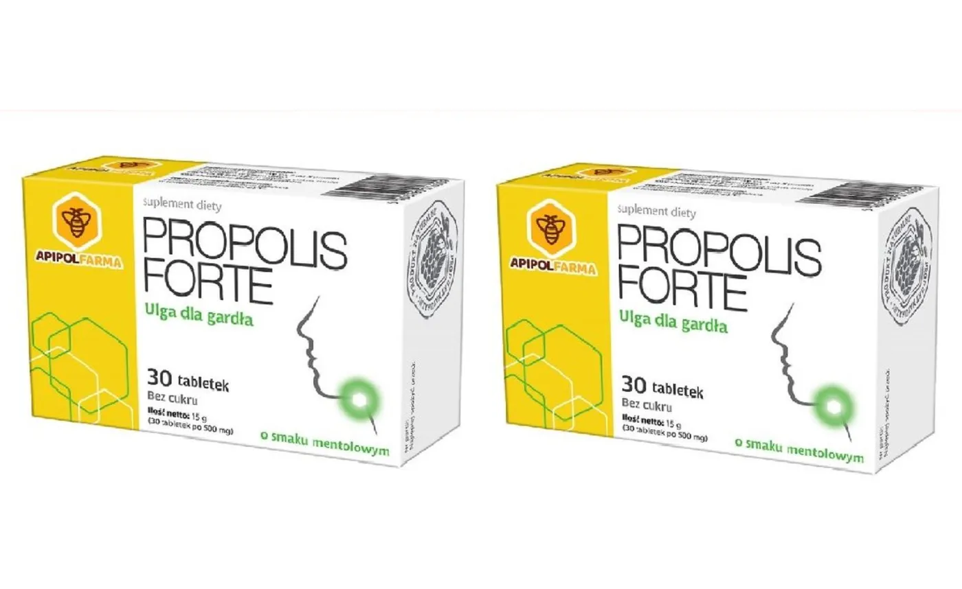 Tabletki Propolis forte wycofane ze sprzedaży. GIS ostrzega: chodzi o pięć partii produktu (fot. gis.gov.pl)