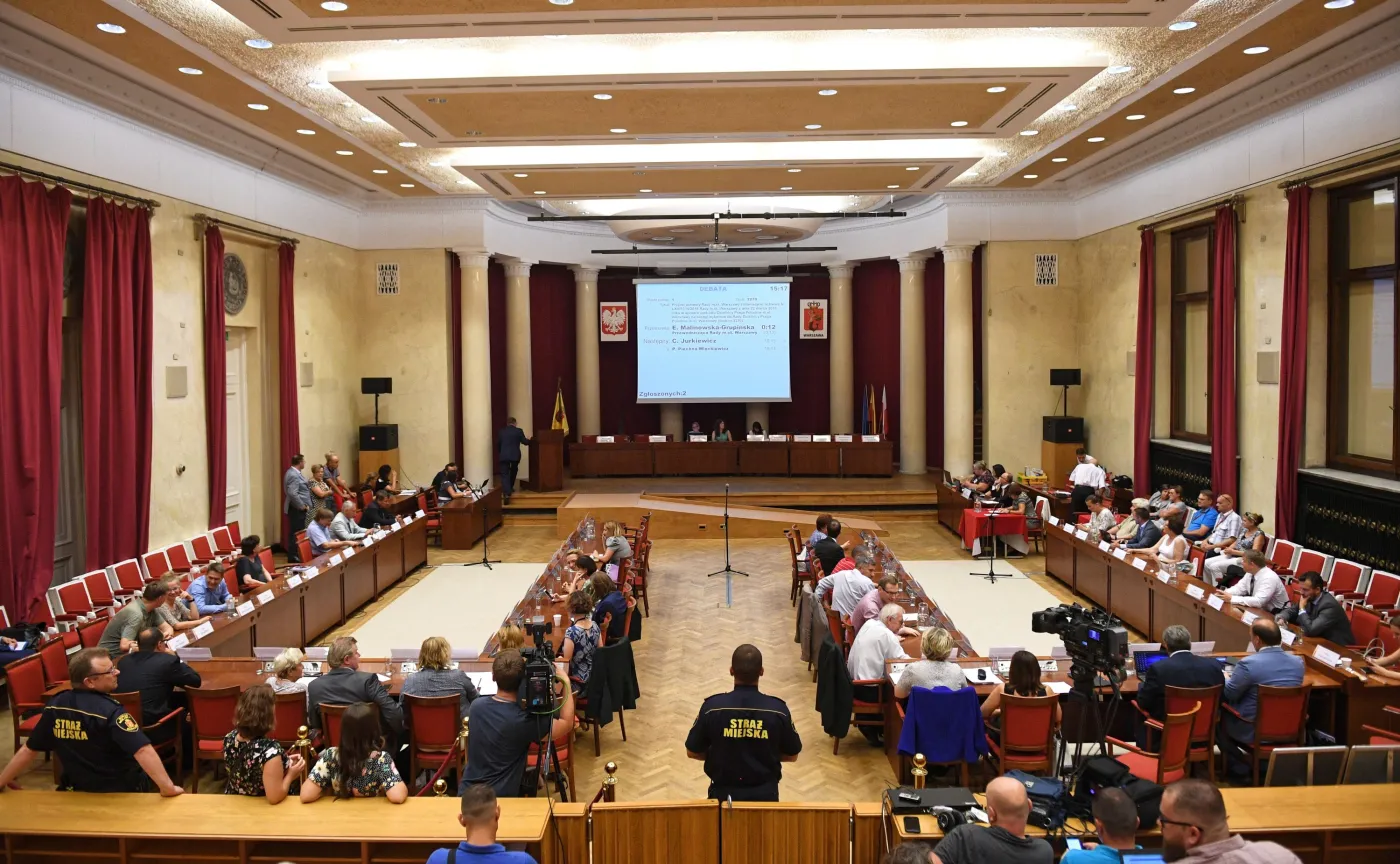 Posiedzenie Rady m.st. Warszawy