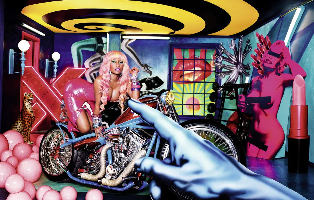 Nicki Minaj na pracy Davida LaChapelle'a