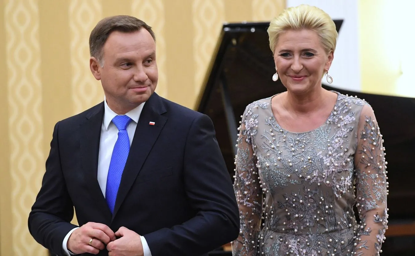 Prezydent Andrzej Duda z małżonką