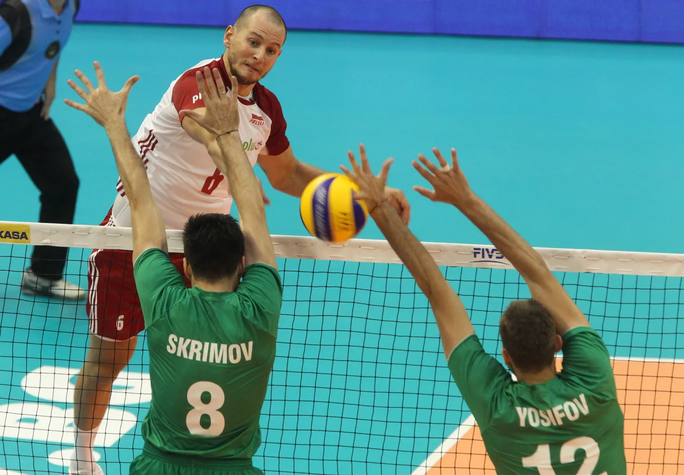 Todor Skrimov, Viktor Yosifov i Bartosz Kurek