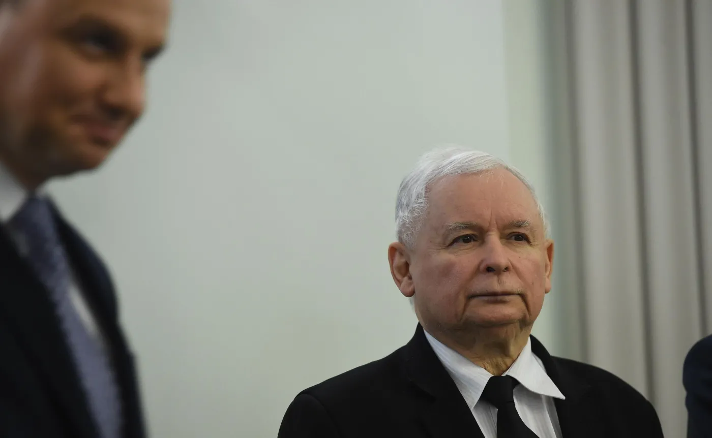 Prezydent Andrzej Duda i prezes PiS Jarosław Kaczyński