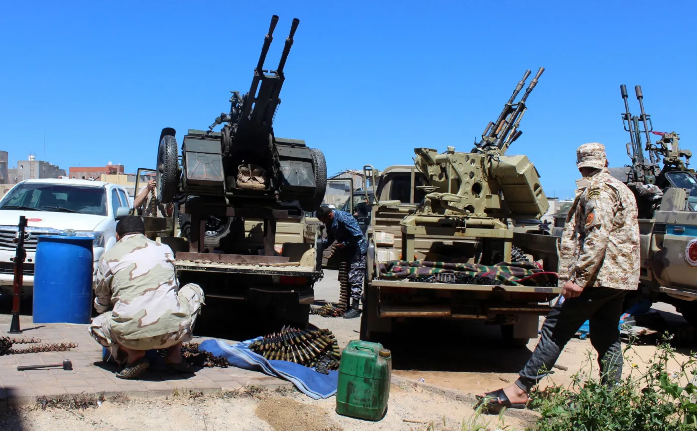 Libijskie milicje gotowe do walki