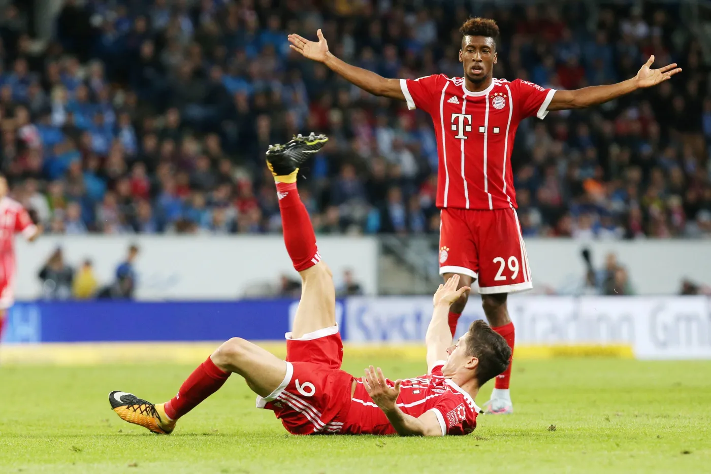 Robert Lewandowski i Kingsley Coman