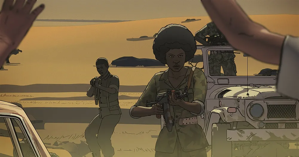 Kadr z filmu "Jeszcze dzień życia"