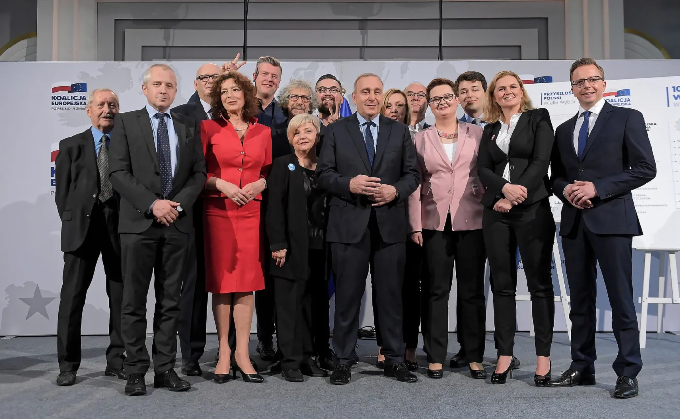 Liderzy ugrupowań z Koalicji Europejskiej