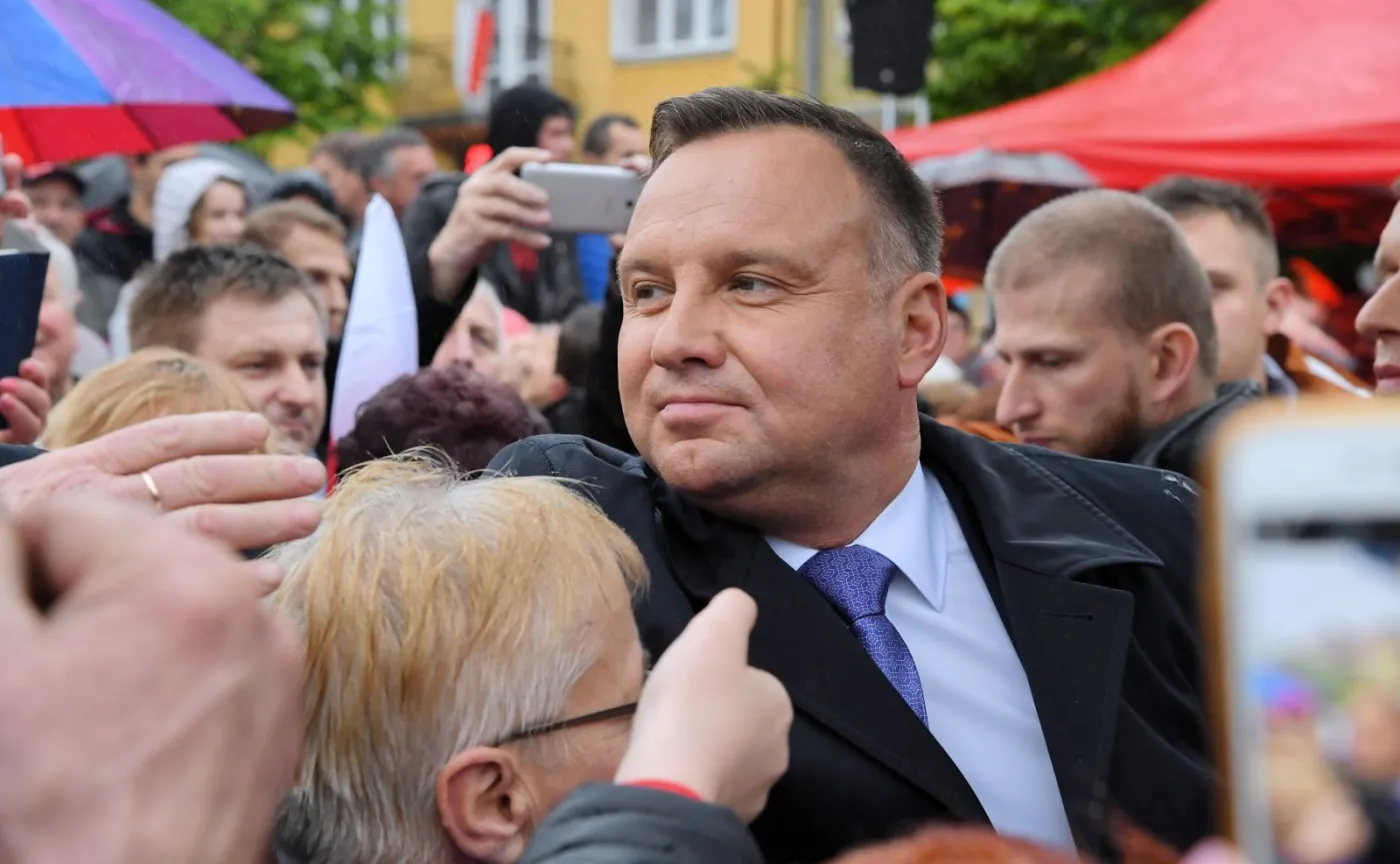 Prezydent Andrzej Duda w Myślenicach