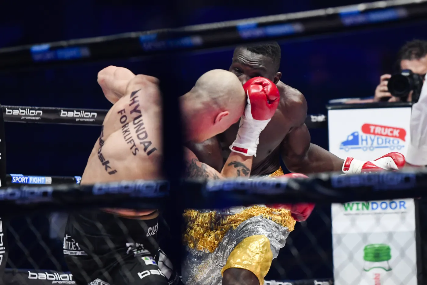 Michał Cieślak i Olanrewaju Durodola