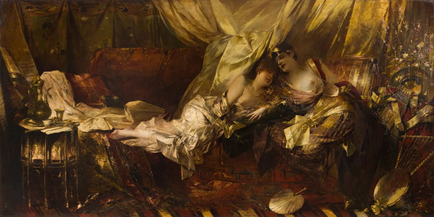 "W oparach opium" Franciszka Żmurki na wystawie Sztuka Dawna w Warszawie