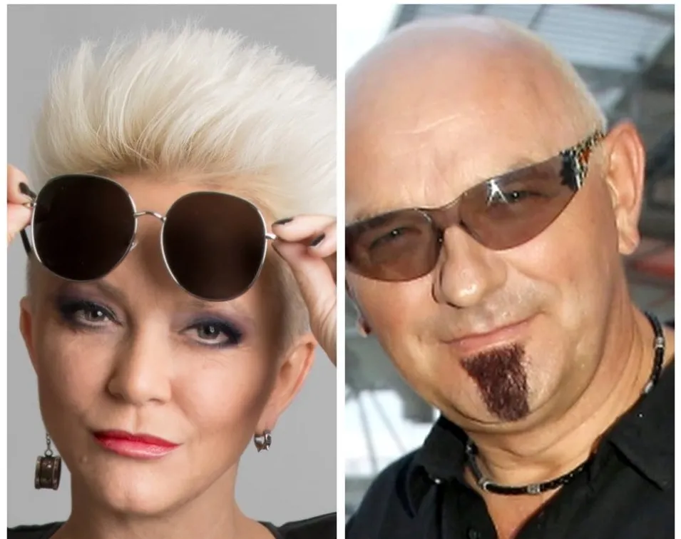 Małgorzata Ostrowska i Grzegorz Stróżniak. Fot - FB zespołu Lombard