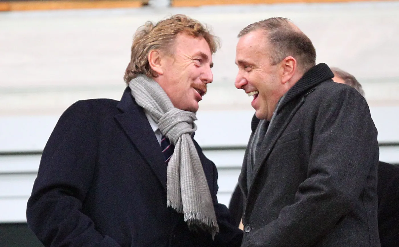Zbigniew Boniek i Grzegorz Schetyna