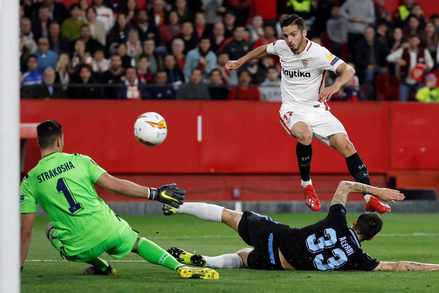 Liga Europejska: Sevilla jako pierwsza zameldowała się w 1/8 finału