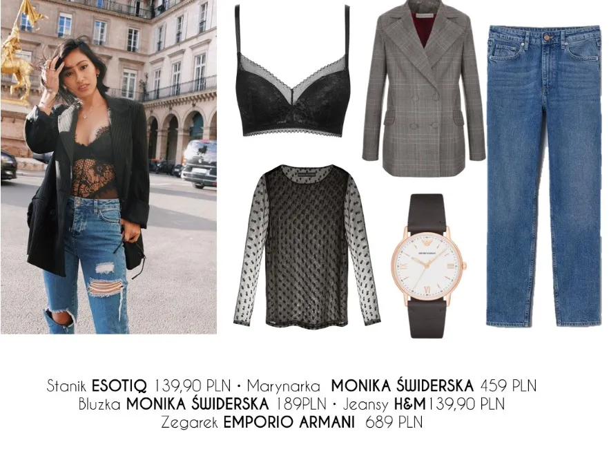 STYLIZACJE eksponujące bieliznę