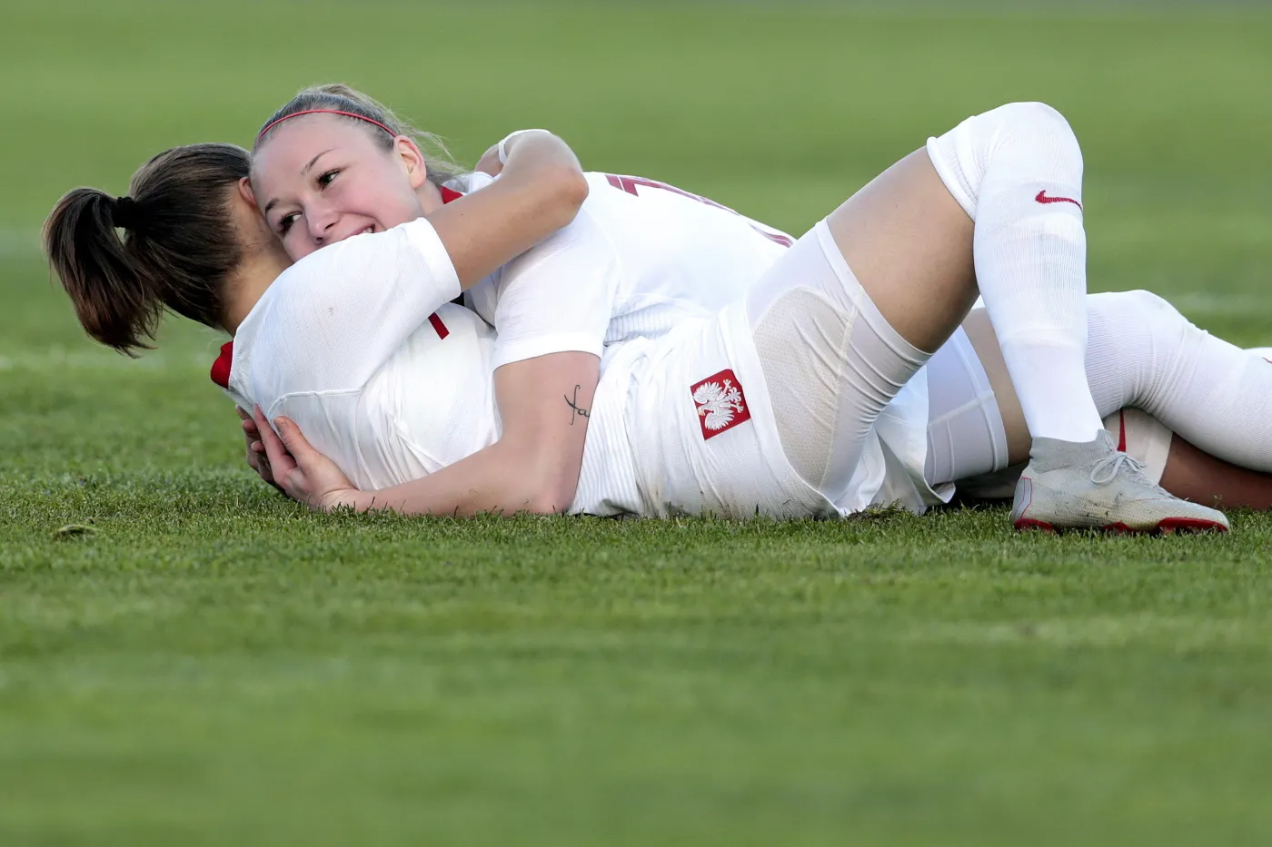 Ewa Pajor i Weronika Zawistowska