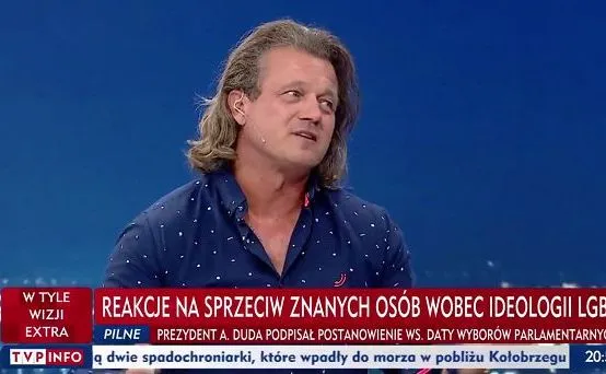 Jakimowicz żali się w TVP Info, że stracił rolę w serialu, bo stanął w obronie Klepackiej