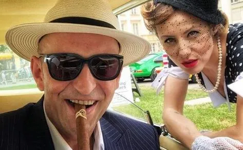 Janusz Chabior i Agata Wątróbska