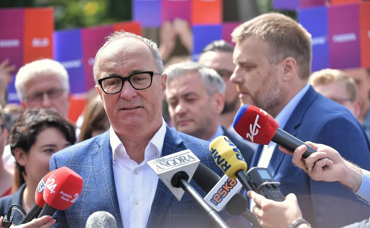 Włodzimierz Czarzasty i Adrian Zandberg