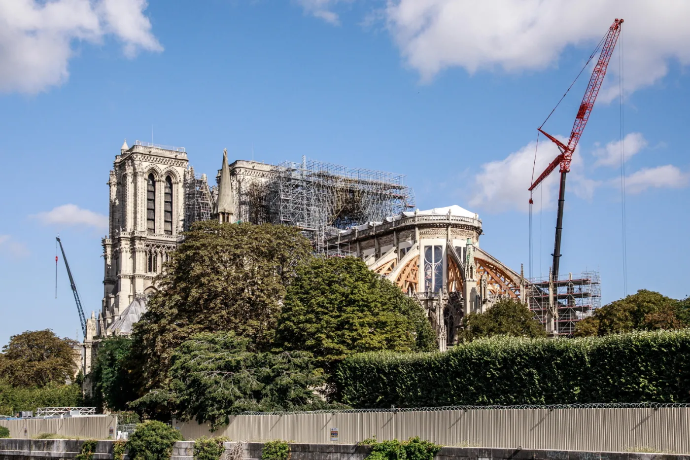 Katedra Notre Dame w remoncie