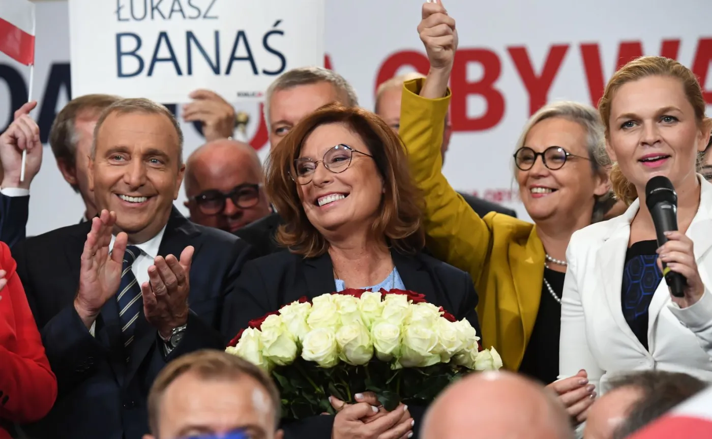 Grzegorz Schetyna i Małgorzata Kidawa-Błońska