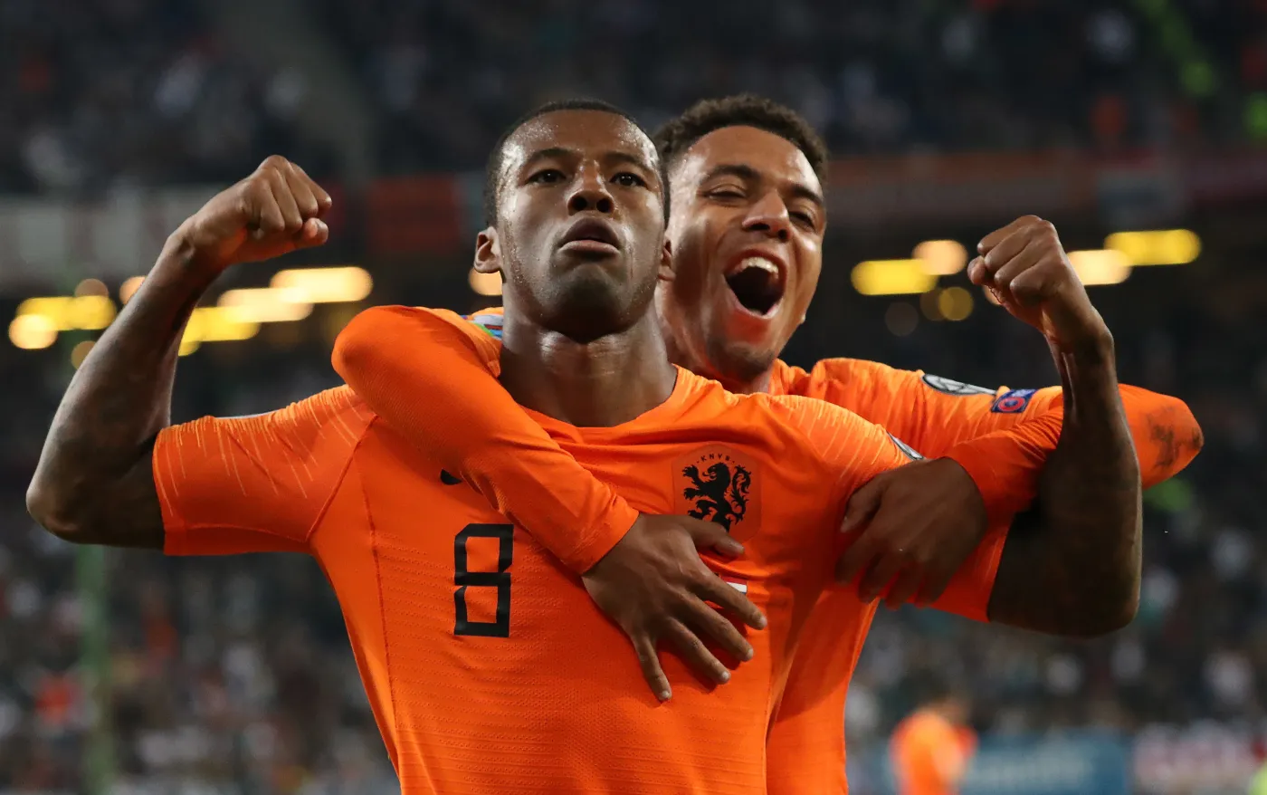 Giorginio Wijnaldum i Donyell Malen