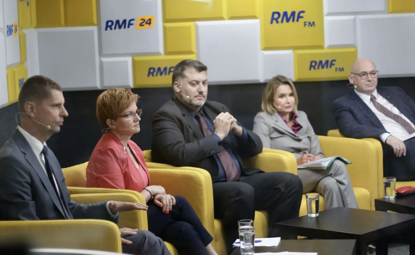 Uczestnicy debaty RMF FM, DGP i Interii