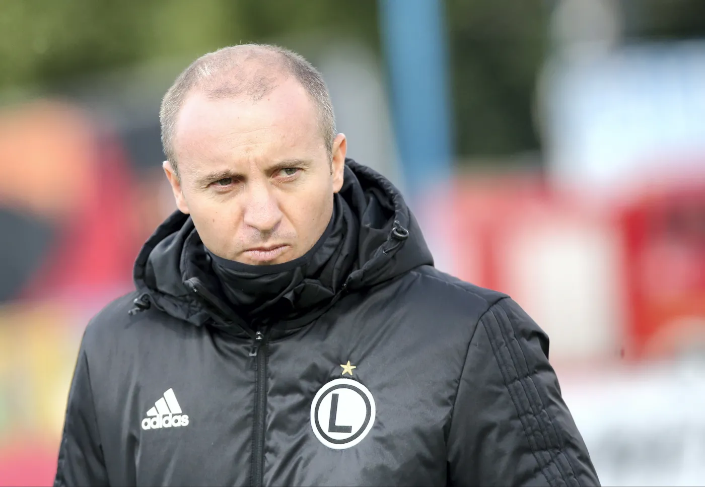 Trener piłkarzy Legii Warszawa Aleksandar Vukovic