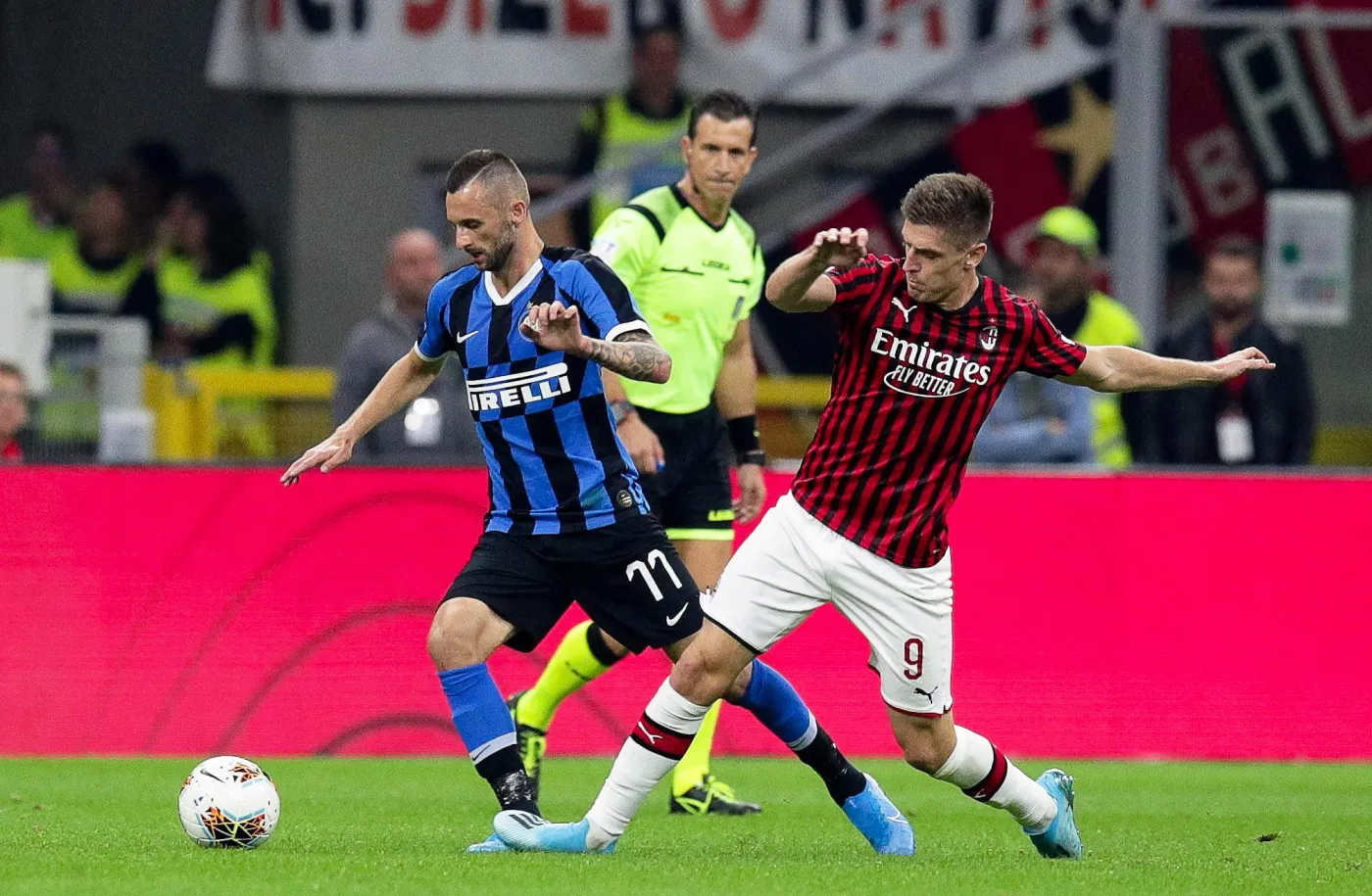 Krzysztof Piątek i Marcelo Brozovic