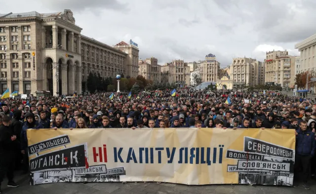 Szef MSZ Ukainy: Z powodu ostrzałów nie wycofamy wojsk w Donbasie