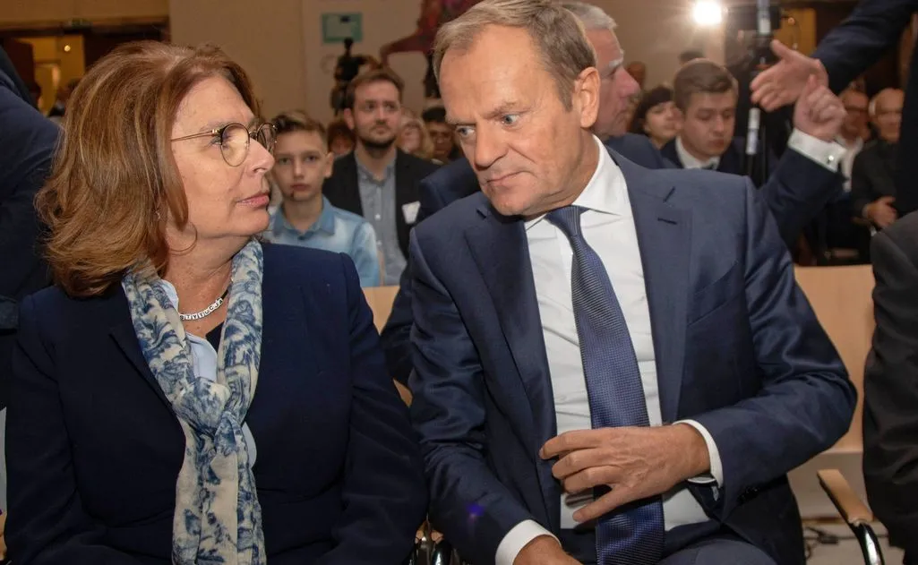 Donald Tusk i Małgorzata Kidawa-Błońska