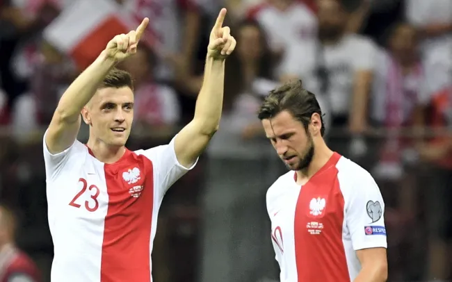 Krzysztof Piątek. Mecz Polska-Izrael