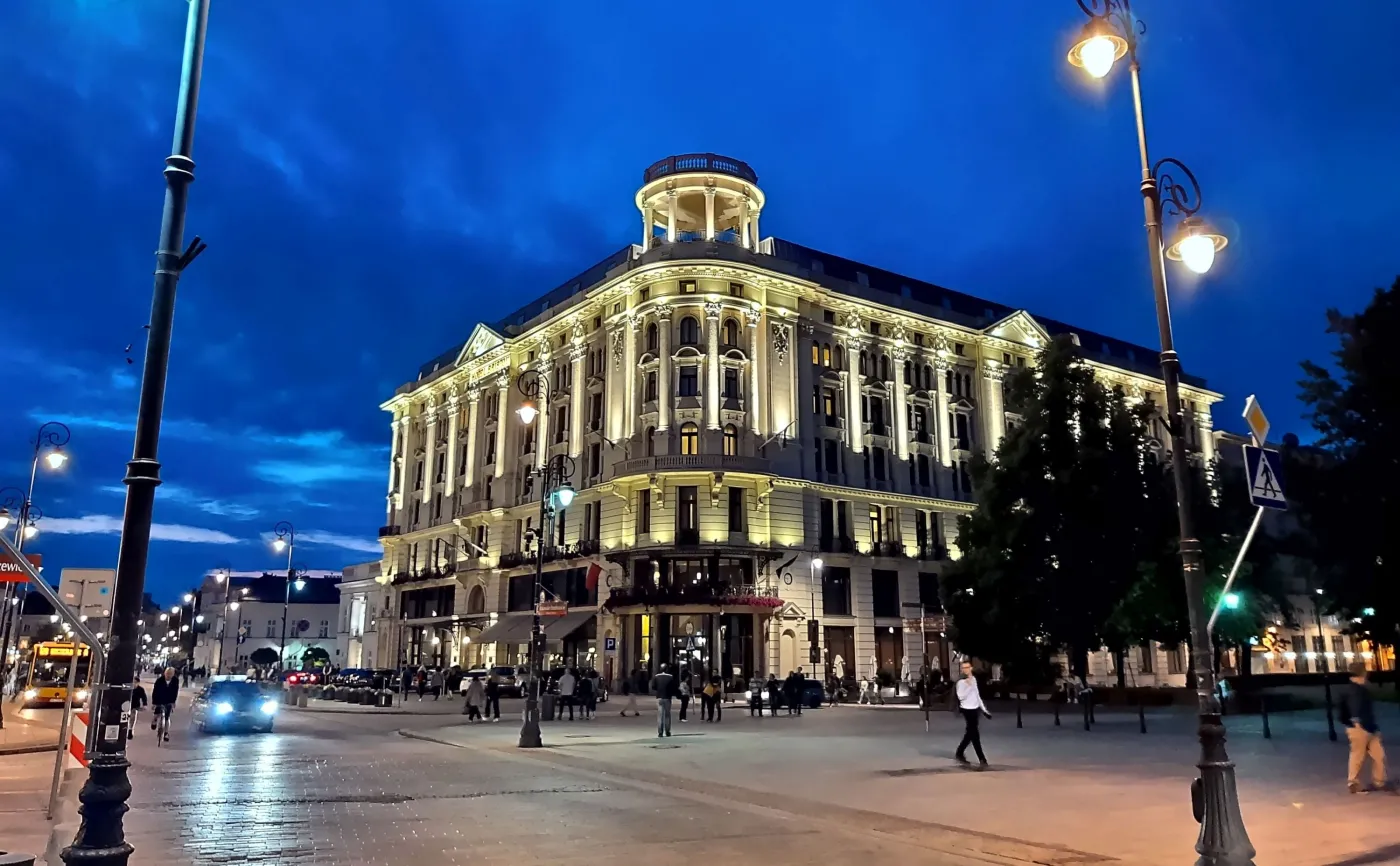 Zdjęcie wykonane Motorolą One Vision - tryb nocny