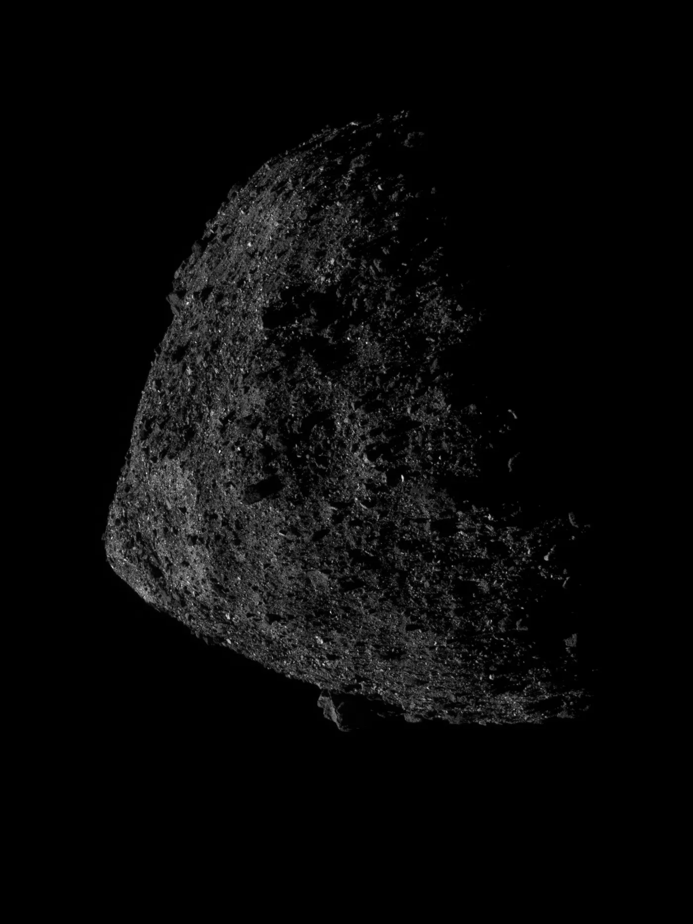Asteroida Bennu sfotografowana przez sond