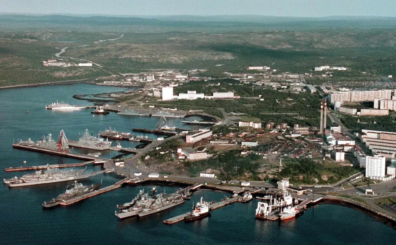 Baza marynarki wojennej w Siewieromorsku